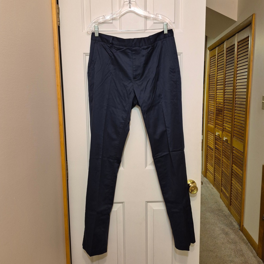 Bonobos Weekday Warrior Monday Navy Blue Slim Fit Chino Pants Mens 33x34